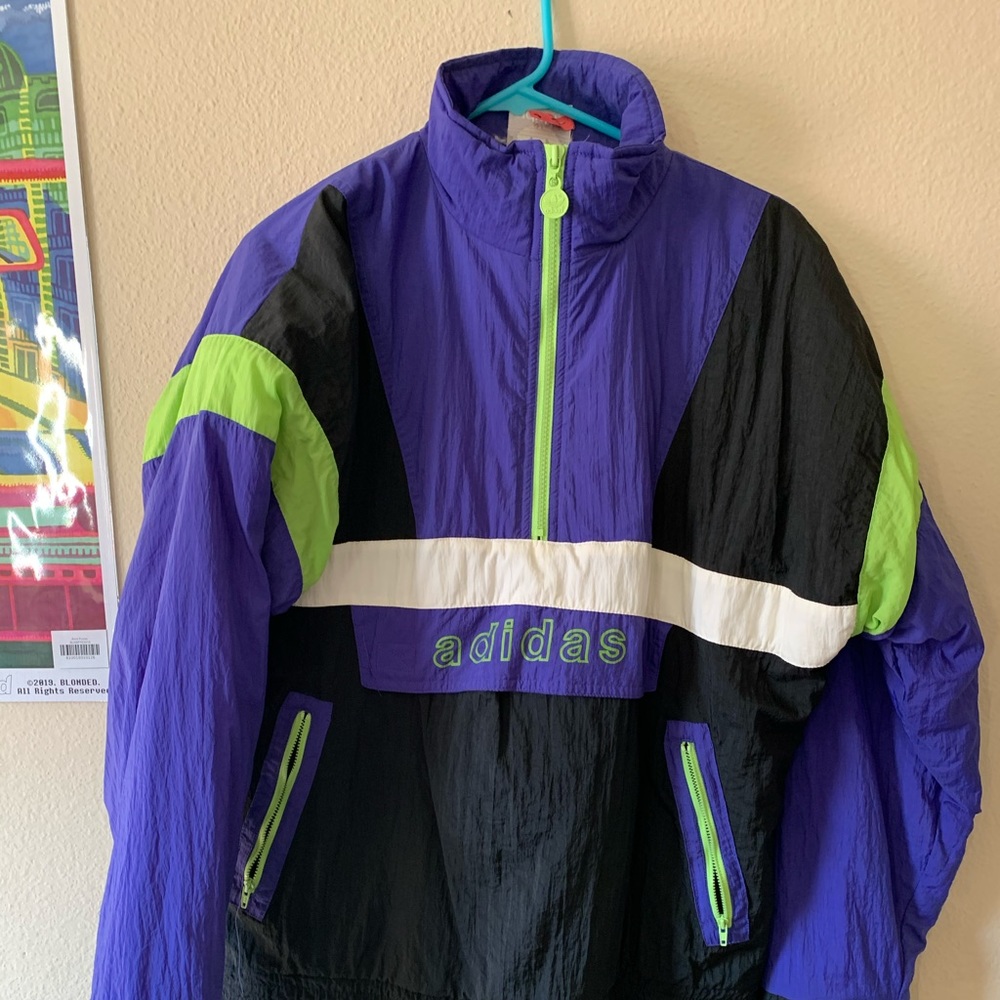 Vintage 90s Adidas Windbreaker